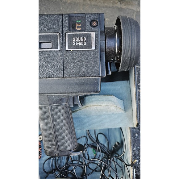 Sankyo Sound XL-40S‎ Black Video Camera Vintage Untested - Picture 5 of 8